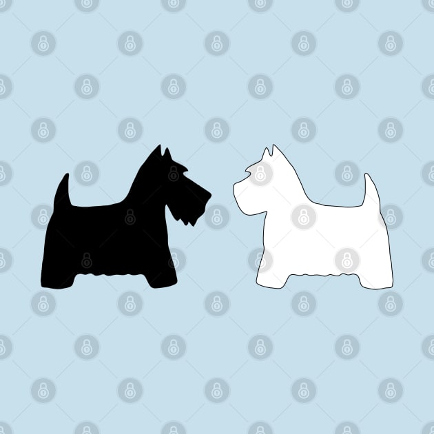 Scotties & Westies by MichellePhong