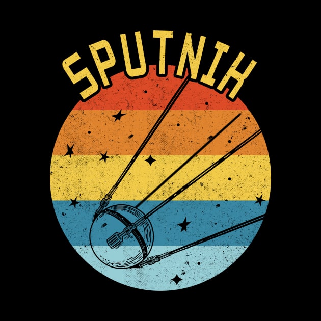 Sputnik Retro UDSSR by Foxxy Merch