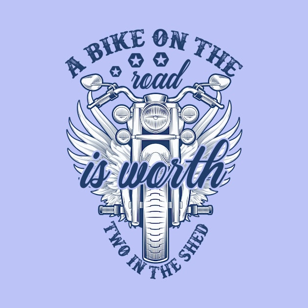 Retro Power Motorcycle by julia_printshop