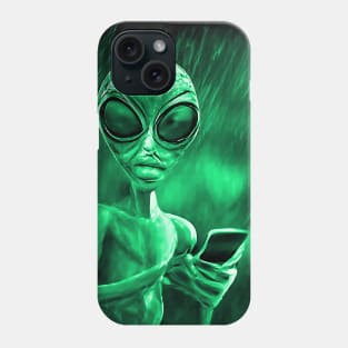 Alien Planet Mars Invasion Sci-fi Space x Phone Case