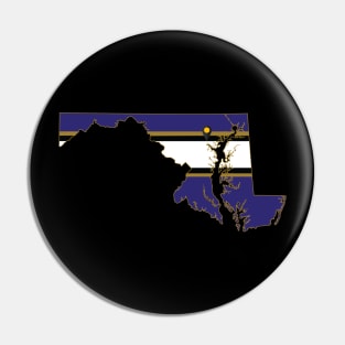 Baltimore Football Pin