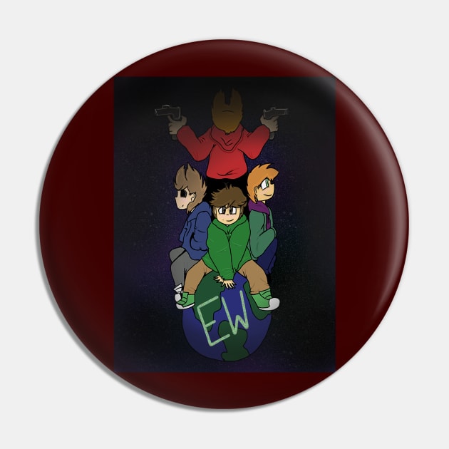 Eddsworld - Matt Pin Badge