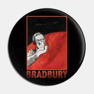 Ray Bradbury on Mars- Text Design Pin