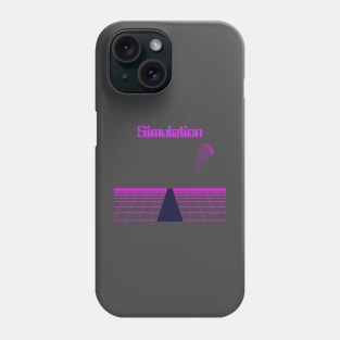 Simulation Metaverse Phone Case