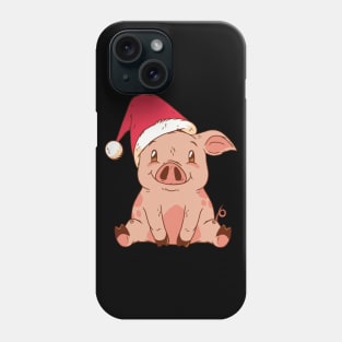 Christmas Pig Phone Case