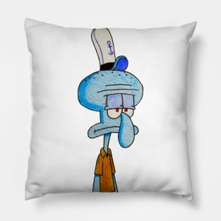Bad Day Squidward Pillow