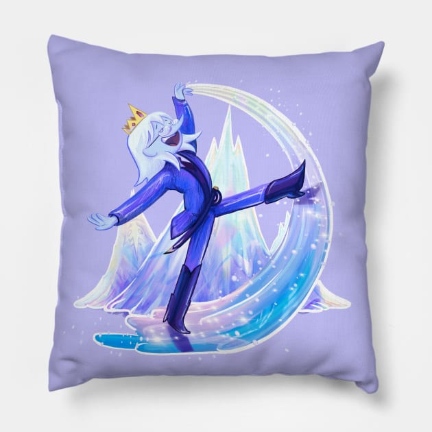 The Winter King Pillow by art official sweetener