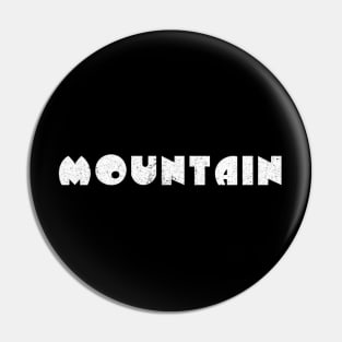 Mountain Retro 90s Pin