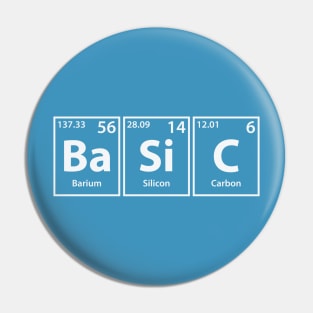 Basic Elements Spelling Pin