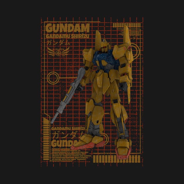 MSN-00100 Hyaku Shiki by gblackid