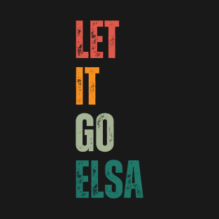 Let It Go Elsa T-Shirt