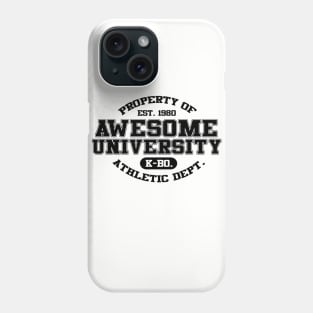 Awesome University Athletic Dept Phone Case