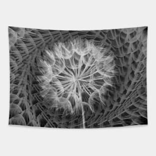 The Flower in White / Swiss Artwork Photography Tapestry