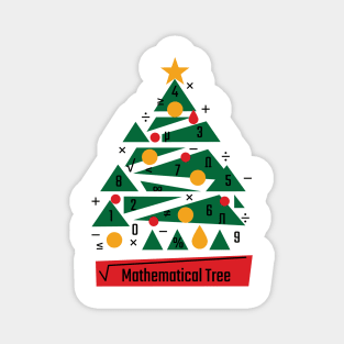 Mathematical Christmas Tree v2 Magnet