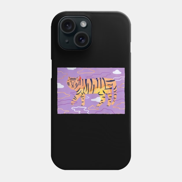 Le Tigre Phone Case by HeloBirdie