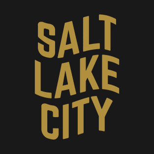 Salt Lake City Typography T-Shirt