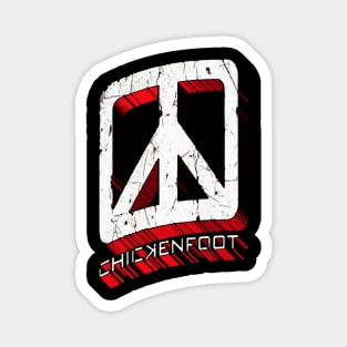 Chickenfoot Superhero Logo Magnet