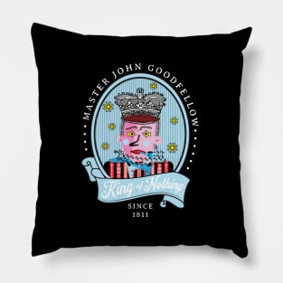 Royal Crest of King Master Goodfellow, Designer Style Shirt Pillow