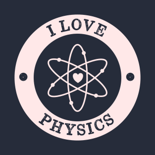 Super Cool I Love Physics Retro T-Shirt