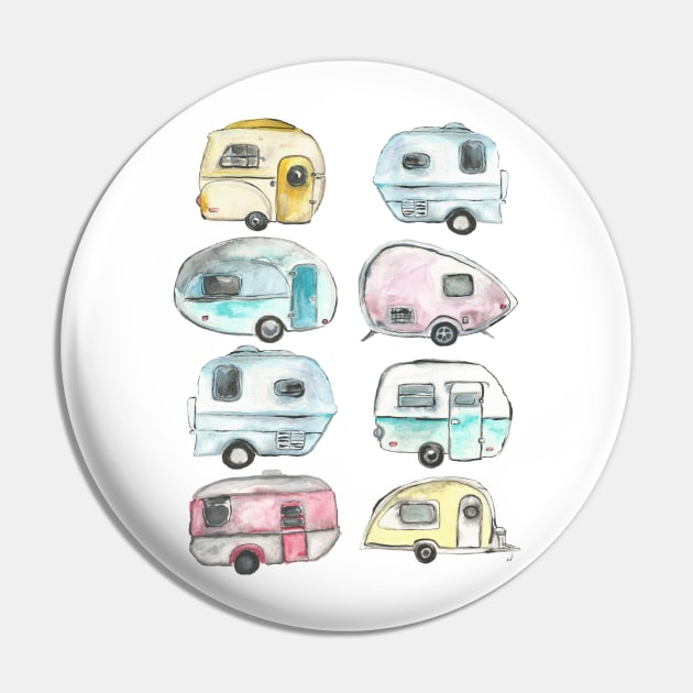 Camping Pin by msmart