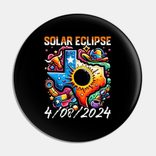 Solar Eclipse 2024 Texas 4.08.24 Solar Eclipse Pin