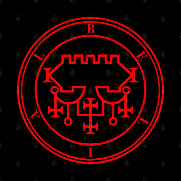 Seal of Belial or Sigil of Belial by OccultOmaStore