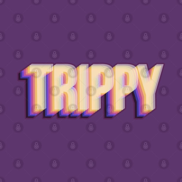 TRIPPY - 3D Typography by Lumos19Studio