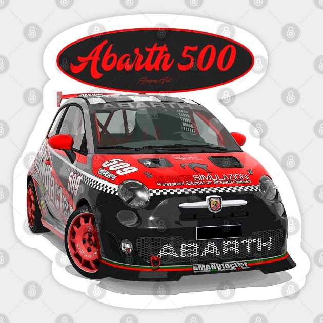 ABARTH 500 509 - Abarth - Sticker