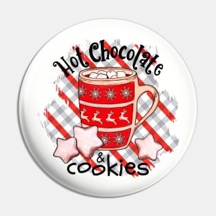 Hot Chocolate and Cookies Pin