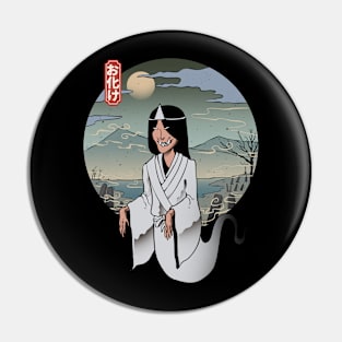 Yurei Japanese ghost girl Pin