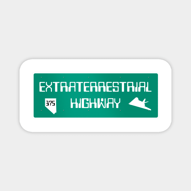 Extraterrestrial Highway Magnet by nickemporium1