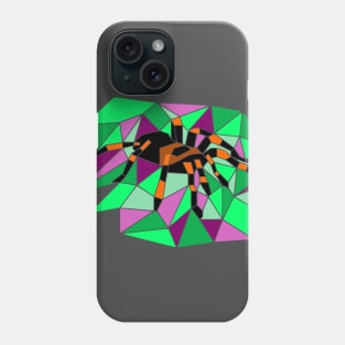 Geometric tarantula Phone Case
