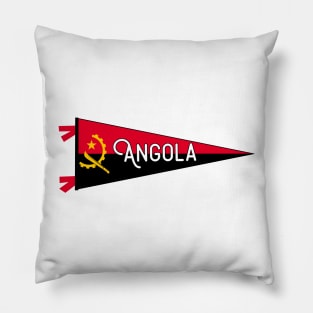 Angola Flag Pennant Pillow