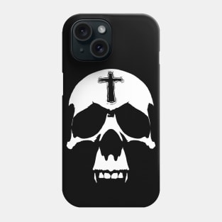 Gothic Demon Skull Graphic Design Phone Case