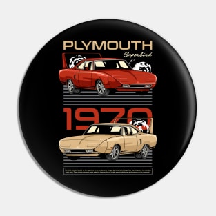 1970 Plymouth Superbird Car Pin