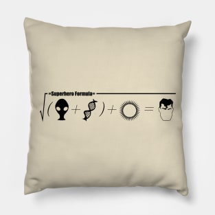 Superhero Formula Kryptonian Pillow