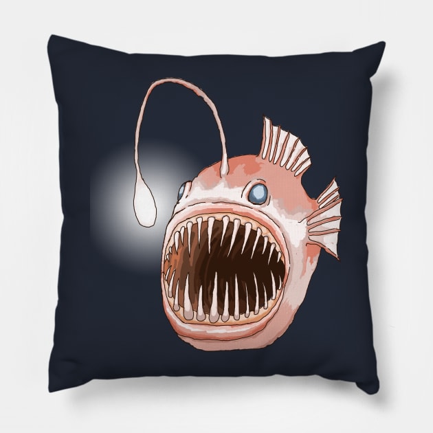 Anglerfish Pillow by KColeman