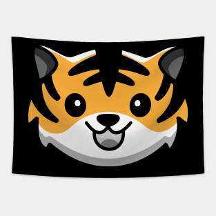 Cute Tiger kawaii Tapestry