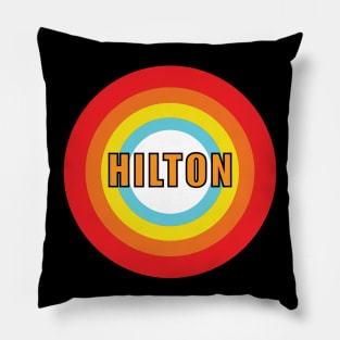 Hilton T-Shirts Pillow