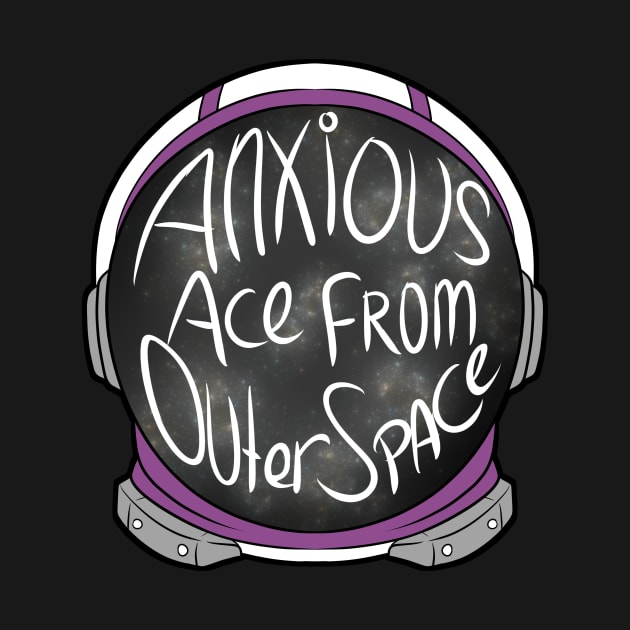 Anxious Ace From Outer Space by ArtByFlan