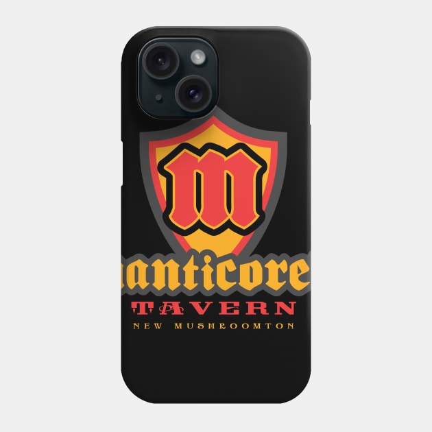 Manticore's Tavern Phone Case by MindsparkCreative