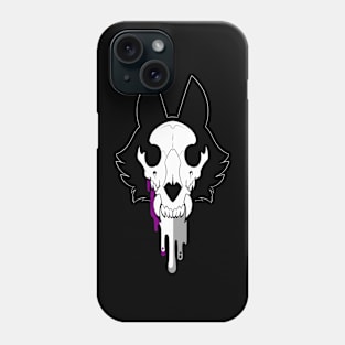 Skull Pride - Asexual Phone Case