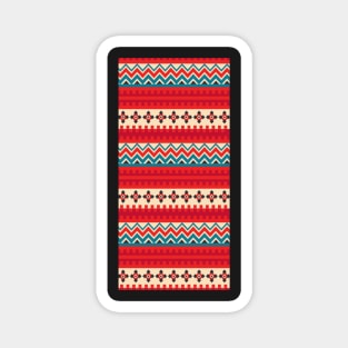 Colorful Geometric Pattern Phone Case 4 Magnet