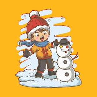 Winter funny time T-Shirt