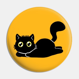 Black Cat Pin