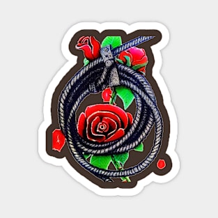 Rope and Roses Magnet