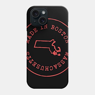 Made in Massachusetts T-Shirt Phone Case