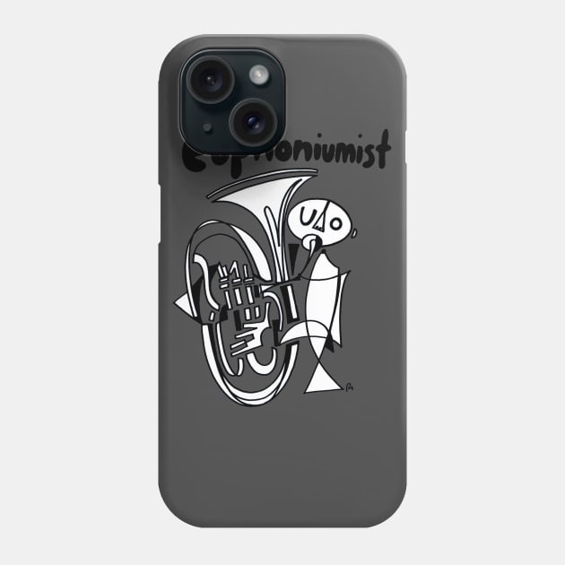 Euphoniumist (Male) by Pollux Phone Case by WorldofPollux