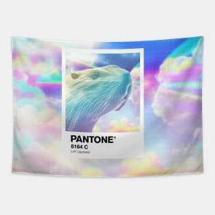 Pantone lofi Capybara aesthetic Tapestry