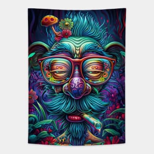 Mystic Guardian of the Mushroom Grove Tapestry